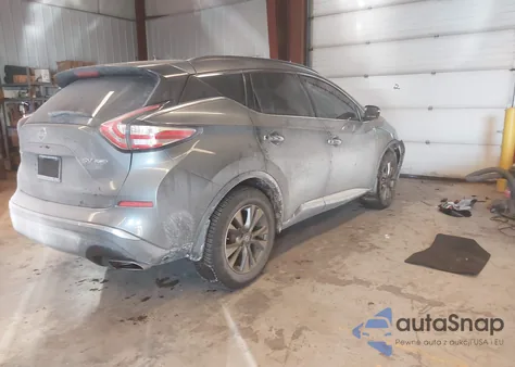 2016 Nissan Murano Sv z USA, uszkodzony, nr VIN 5N1AZ2MH7GN111885